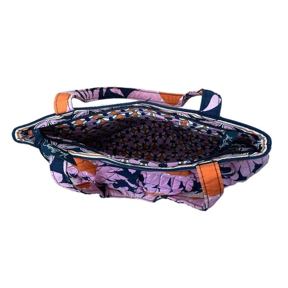 Vera Bradley Morgan Shoulder Bag Love Me Pattern 13" X 11" X 4" Zip Closure - Picture 3 of 3